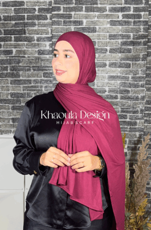 Lycra Coton Maxi – MAROON