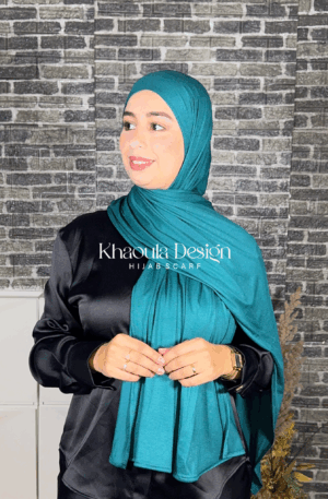 Lycra Coton Maxi – PEACOCK GREEN
