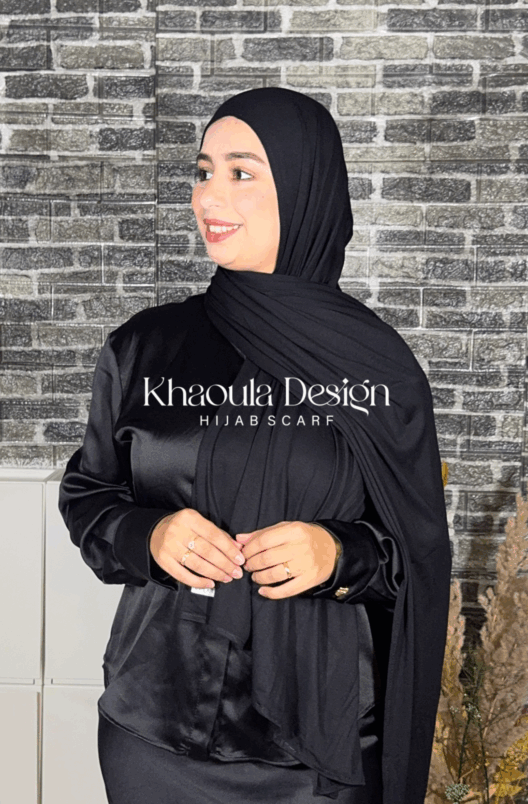 Lycra Coton Maxi – BLACK