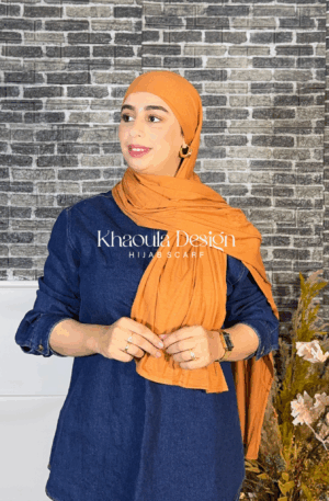 Lycra Tie Back – CINNAMON