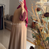 ABAYA MOHRA-BURGUNDY – Image 3