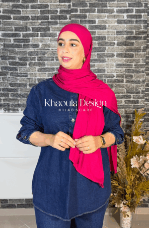 Lycra Tie Back - FUSHIA PINK